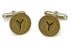 Subway Token Cufflinks