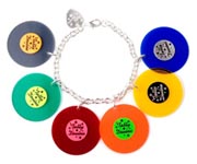 Tatty Devine Record Bracelet