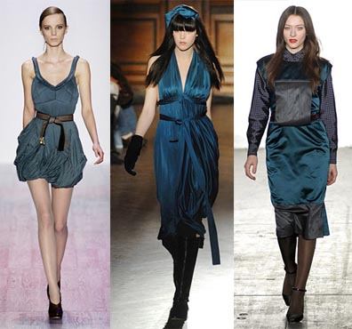 Fall 2008 Fashion Week Trend: Teal