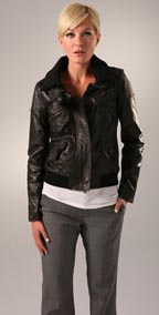 Theory Nyree Leather Jacket