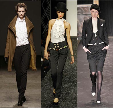 Fall 2008 Fashion Week Trend: Tuxedo Detailing