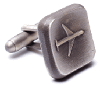 Vintage Airplane Cufflinks