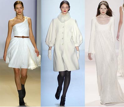 Fall 2008 Fashion Week Trend: The Color White