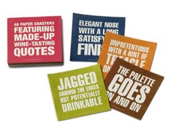 Bob's Your Uncle Wine Tasting Coasters