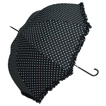 Retro Chic Polka Dot Umbrella