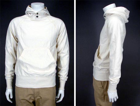 Engineered Garments Natural Raglan Pop Hoody