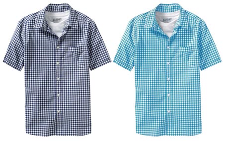 Gingham Check Shirt