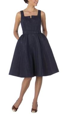 Issac Mizrahi Taffeta Couture Dress