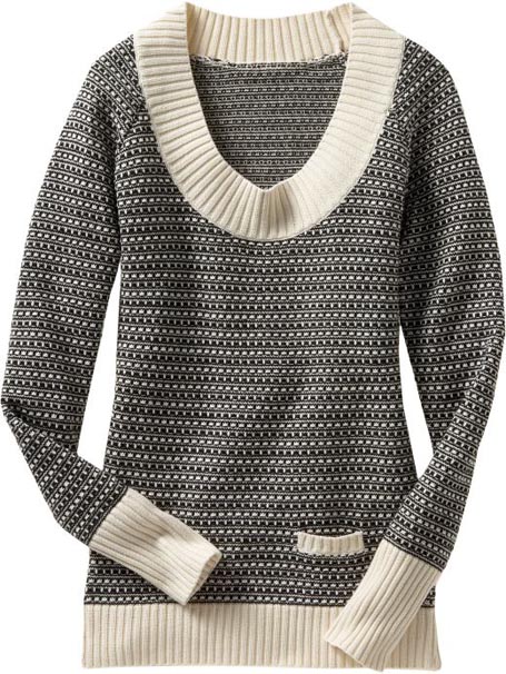 Scoopneck Pocket Sweater