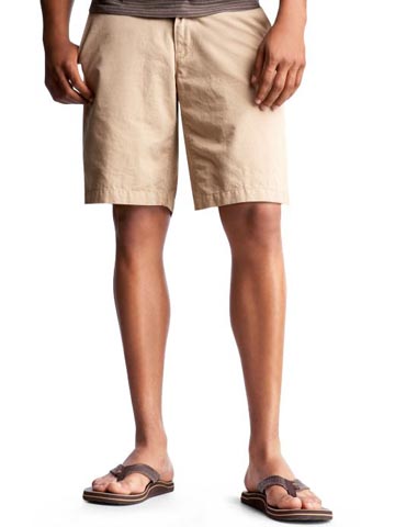 Flat Front Shorts