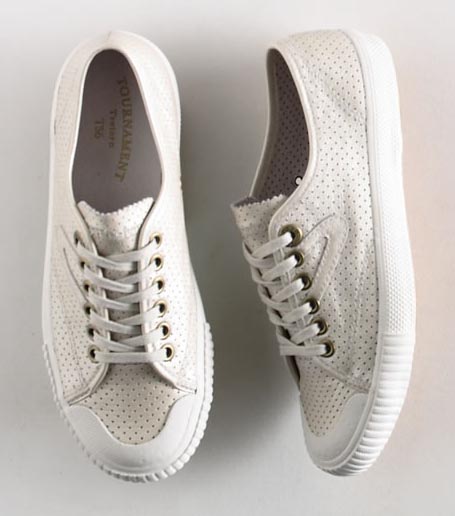 Tretorn Perforated Leather Sneaker