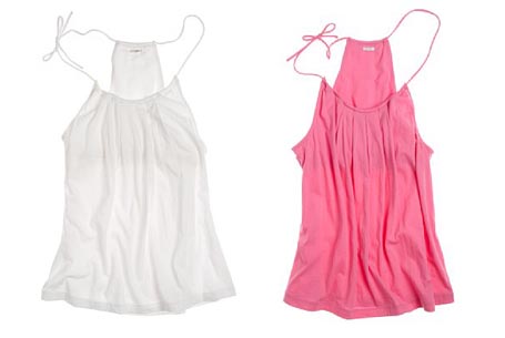 Pleated Tissue Camisole