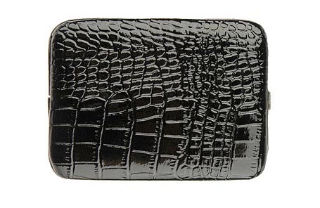 Patent Croc Hinge Wallet