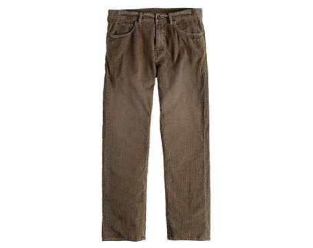 Straight-fit 5-pocket Vintage Cord