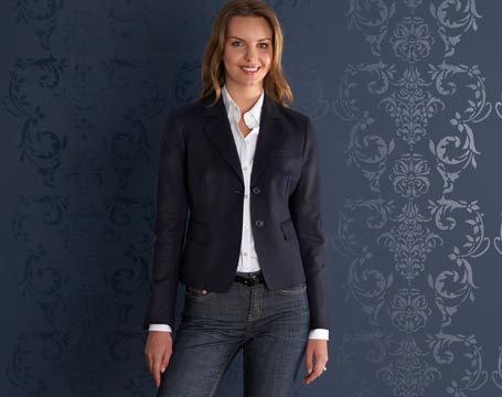 Two Button Cotton Blazer