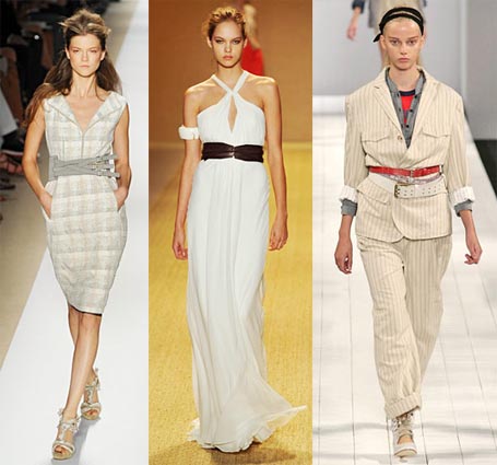 Spring 2009 Fashion Week Trend: Distinctive Belts