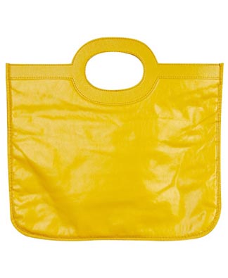 Faux Leather Tote