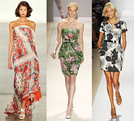 Spring 2009 Fashion Week Trend: Floral Prints