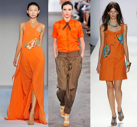 Spring 2009 Fashion Week Trend: Bright Orange