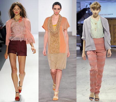 Spring 2009 Fashion Week Trend: Salmon Pink