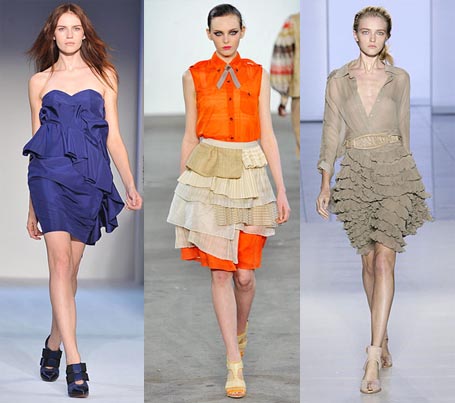 Spring 2009 Fashion Week Trend: Ruffles