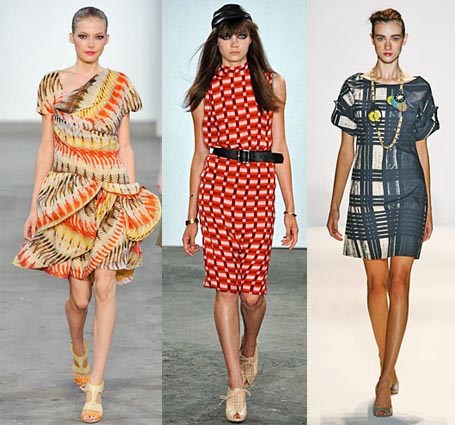Spring 2009 Fashion Week Trend: Statement Pattern