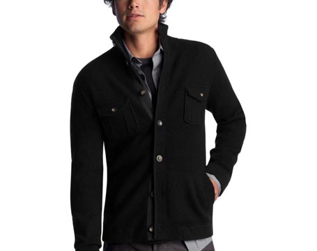 Mens Full Button Cardigan