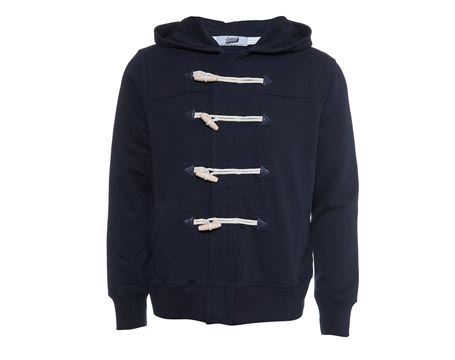 Navy Duffle Hoodie