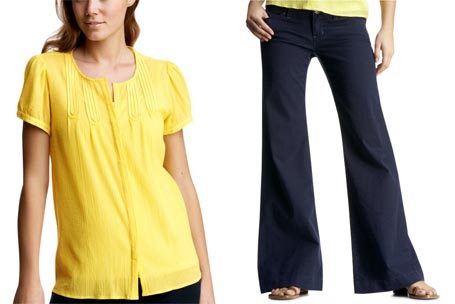 piped-blouse-navy-wide-leg-jeans_051309 piped-blouse-navy-wide-leg-jeans_051309