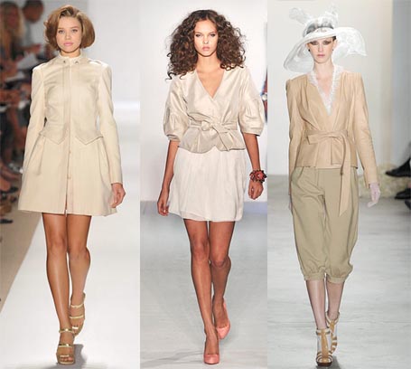 Spring 2010 Fashion Week Trend: Not So Boring Beige