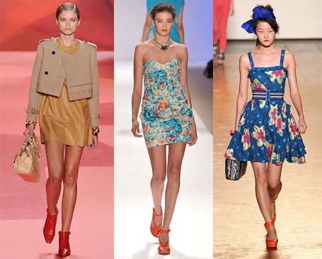 Spring 2010 Fashion Week Trend: Brightly Colored Shoes