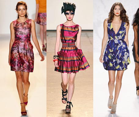 Spring 2010 Fashion Week Trend: Modern Garden Party Dresses