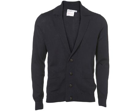 cardigans for men. Rever Notched Collar Cardigan