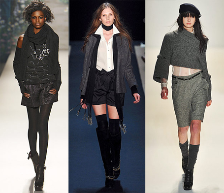 Fall 2010 Fashion Week Trend: Shorts