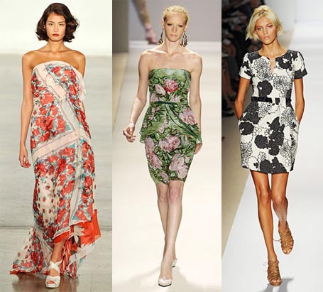 Spring 2009 Fashion Week Trend: Floral Prints - Omiru: Style for All